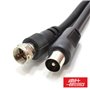 Cabo F Macho / Coaxial 9.5Mm Macho 5M Alpha