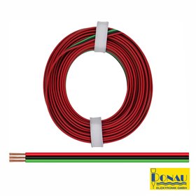 Cabo Eletronica 3 Condutores 2X0.14 5M Donau