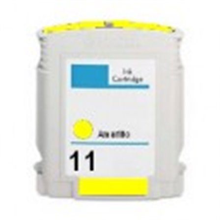 HP 11 Tinteiro Amarelo - Compatível