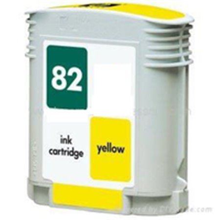 HP 82 Tinteiro Amarelo - Compatível