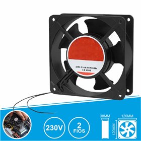 Ventoinha 230V 120X120X38Mm 2 Fios