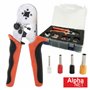 Kit Alicate De Cravar + Terminais Ponteira Awg10-23 Alphanet