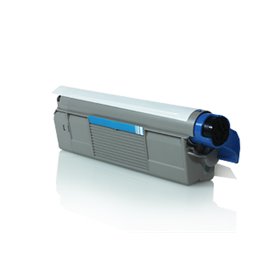 OKI C612 Toner Cyan - Compatível