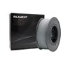 Filamento 3D PLA, Diâmetro 1.75mm, Bobina 1kg, Cinza - Compatível