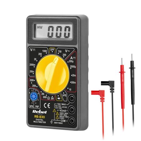 Multímetro Digital 3½ Dígitos