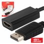 Cabo Displayport Macho / Hdmi Fêmea