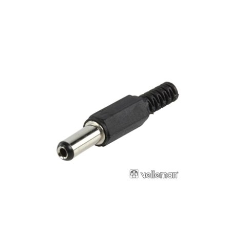 Ficha Alimentação Dc Fêmea Ø2.1X5.5Mm 14Mm C/Proteção