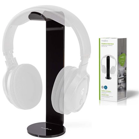 Suporte P/ Auscultadores 87X244Mm Preto Nedis