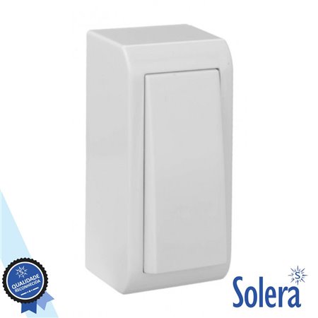 Botão De Campaínha C/ Iluminação 10A 250V Solera