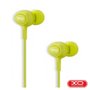 Auscultadores C/ Fios Stereo Verde Xo