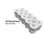 Rolo de Papel Térmico 75/76x45x11 - Pack de 10 unidades