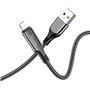 Cabo de Dados e Carregamento USB para Lightning, Hoco S51 Extreme - Preto