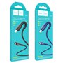 Cabo de Dados e Carregamento Tipo-C para Lightning (PD), Hoco X71 Especial - Azul