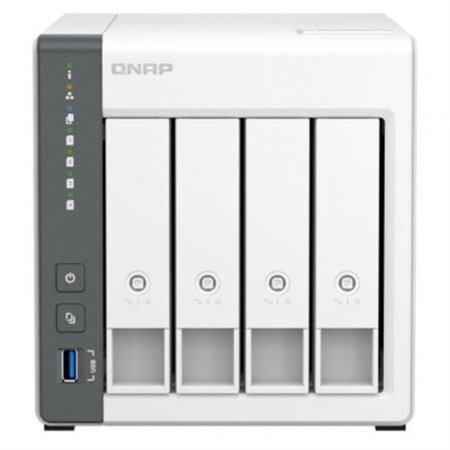 QNAP TS-433-4G/ 4 compartimentos 3,5"- 2,5"/ 4 GB/ NAS em formato de torre