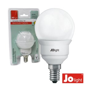 Lâmpada E27 9W45W 230V Eco Mini Globo 430Lm 2700K