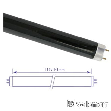 Lâmpada Tubular 4W 230V Fluorescente Uv Velleman