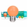 Conjunto 5 Lâmpadas E27 2W10W 230V Led Laranja