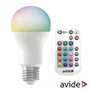 Lâmpada E27 Dimável 9.7W Led Globo A60 Rgbw Ir 806Lm Avide