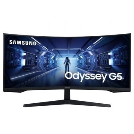 Samsung Odyssey G5 LC34G55TWPP 34" Curvo Ultrawide Gaming Monitor/ UWQHD/ 1ms/ 165 Hz/ VA/ Preto