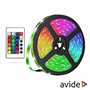 Fita 150 Leds 5050 4000K 12V C/ Comando 5M Ip65 Avide