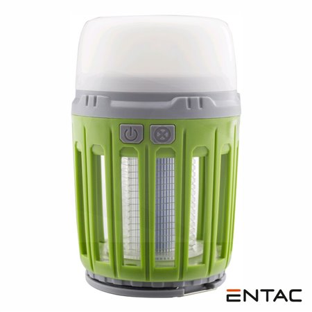 Mosquiteiro Elétrico Portátil C/ Lâmpada Entac