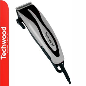 Máquina Cortar Cabelo Cinza C/ Acessórios Techwood