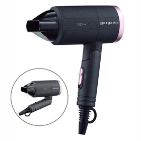 Secador De Cabelo 1300W Preto Bergson