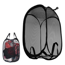 Cesto Dobrável Para Multiúsos Preto