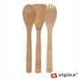 Conjunto De 3 Colheres De Bambu Alpina