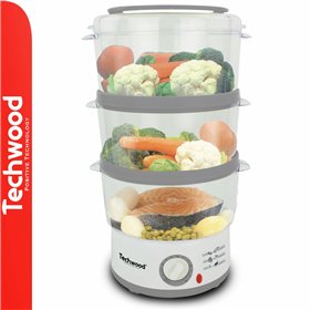 Cozedor A Vapor Elétrico 7.5L 500W Techwood