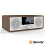 Rádio Wifi Fm/Cd/Aux/Bt 2X10W Denver
