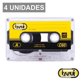 Pack 4 Cassetes 60 Minutos Trevi