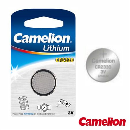 Pilha Botão Cr2330 3V 260Ma Blister Camelion