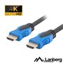 Cabo Hdmi Dourado Macho / Macho 2.0 4K 1M Lanberg
