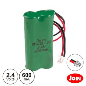 Bateria Ni-Mh 2.4V 600Ma Ficha Philips Join