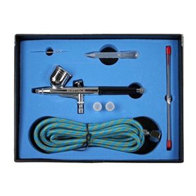 Conjunto De Aerógrafo C/ Acessórios