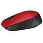 Logitech Wireless Rato M171/ Até 1000 DPI/ Vermelho
