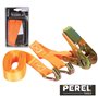 Cinta Segurança C/ Roquete E Gancho 500Kg 4.5M Perel