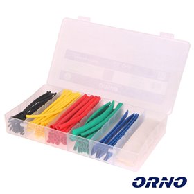 Conjunto De Tubos Manga Termoretráctil 100Pcs Orno