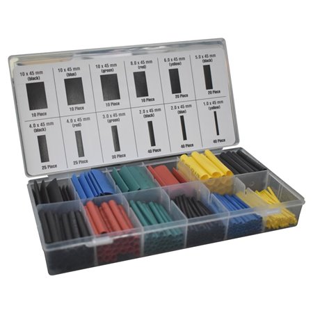 Kit Manga Termoretráctil Multicor 280Pcs 4.5Cm