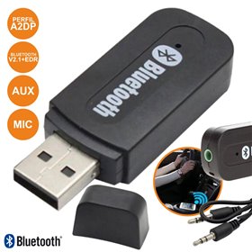 Receptor Áudio Bluetooth C/ Cabo Aux Prok