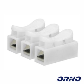 Ligador De Pressão 3 Condutores 2.5Mm² 100Pcs Orno