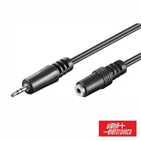 Cabo Jack 3.5Mm Macho / Jack 3.5Mm Fêmea 1.5M St