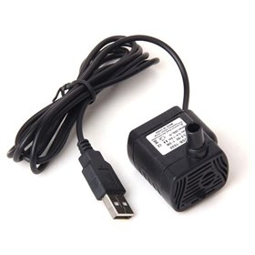Bomba De Água Submersível Usb 9V 3W 200L/H