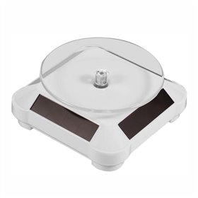 Base Giratória Solar P/ Exposição 360º