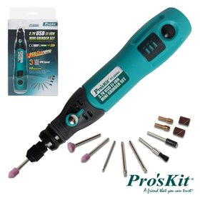 Mini Berbequim Eléctrico Bateria Li-Ion 3.7V Usb Proskit