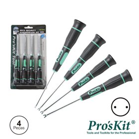 Conjunto De 4 Chaves De Segurança Proskit