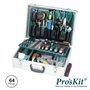 Mala Ferramentas Profissional Abs 64 Peças Proskit