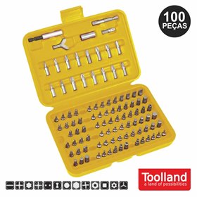 Conjunto De 100 Pontas P/ Electrónica Toolland