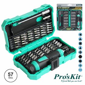 Conjunto De Chave C/ 57 Bits E Extensor Proskit